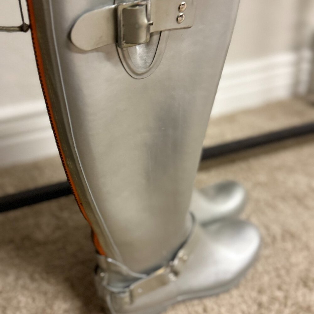 Silver Rainboots